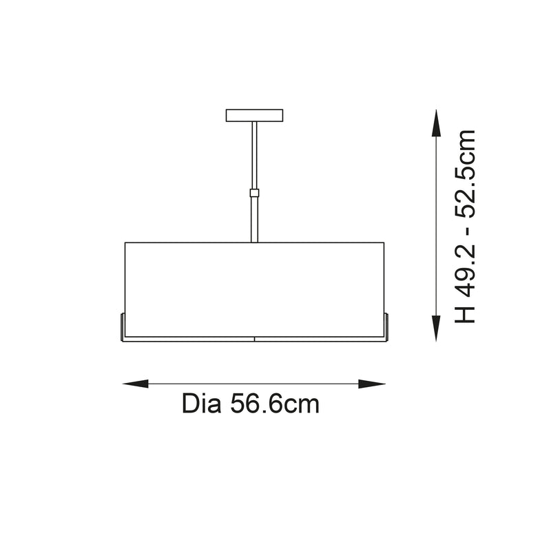 Hayfield 3lt Pendant - 95839
