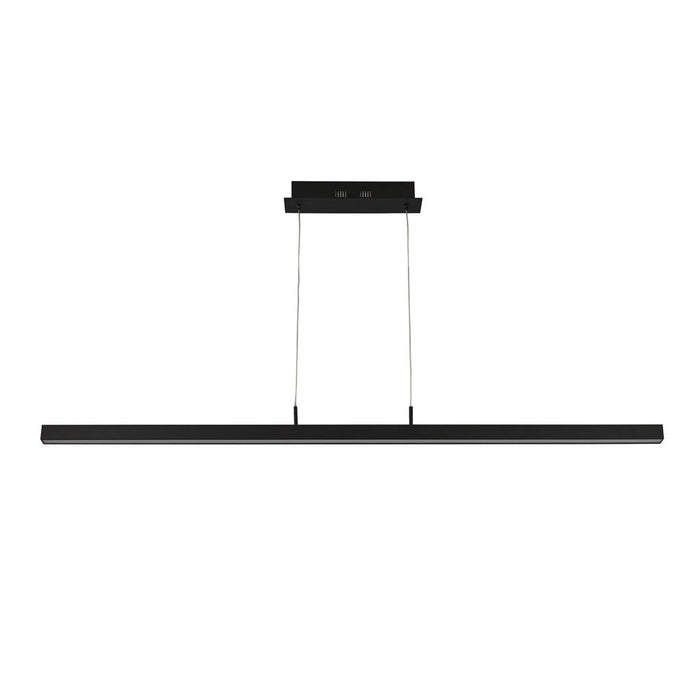 Searchlight  96381-1BK Tribeca  Bar Pendant  - Black Metal