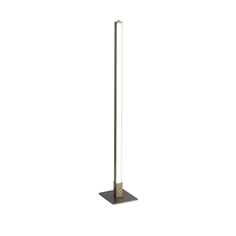 Searchlight  96382-1SS Tribeca Table Lamp - Satin Silver Metal