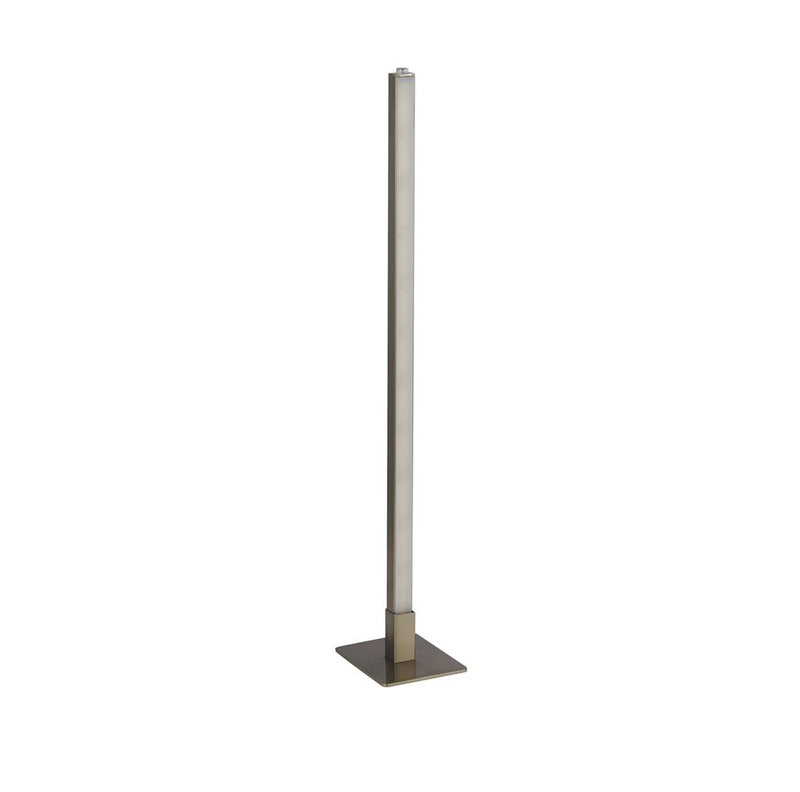 Searchlight  96382-1SS Tribeca Table Lamp - Satin Silver Metal