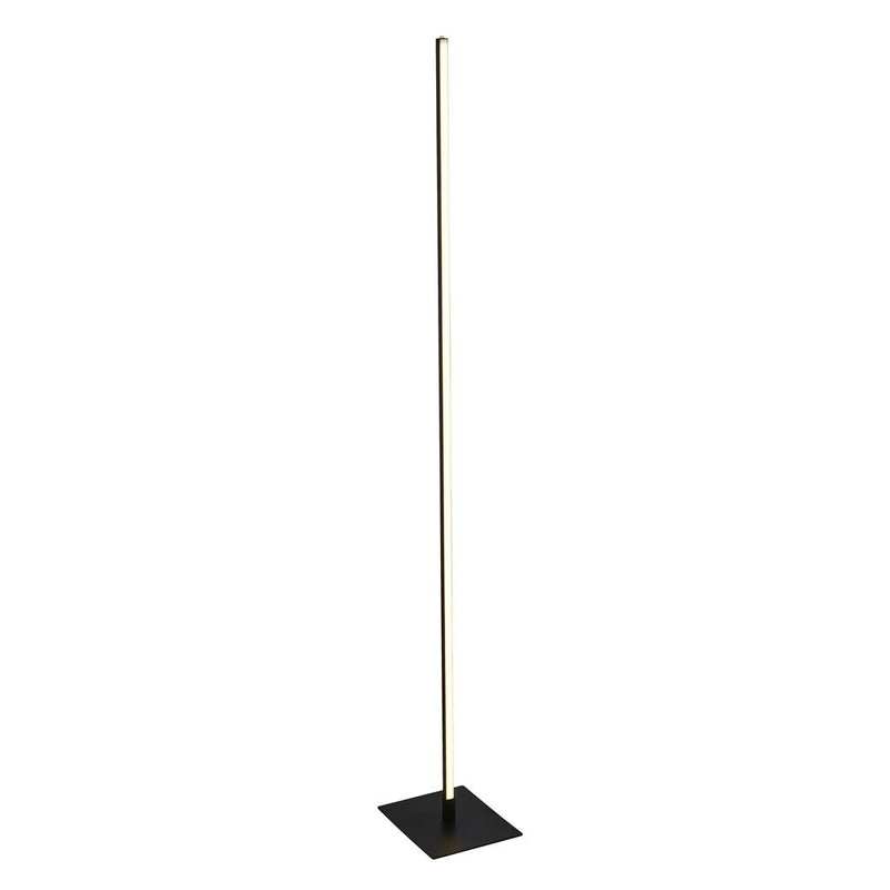 Searchlight  96383-1BK Tribeca Floor Lamp - Matt Black Metal