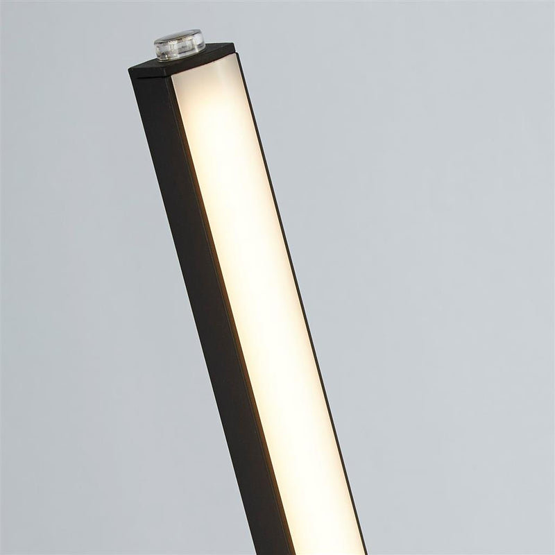 Searchlight  96383-1BK Tribeca Floor Lamp - Matt Black Metal