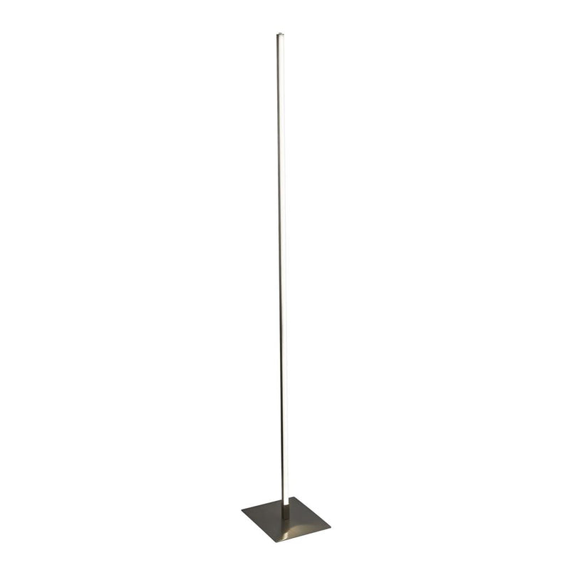 Searchlight  96383-1SS Tribeca Floor Lamp - Satin Silver Metal