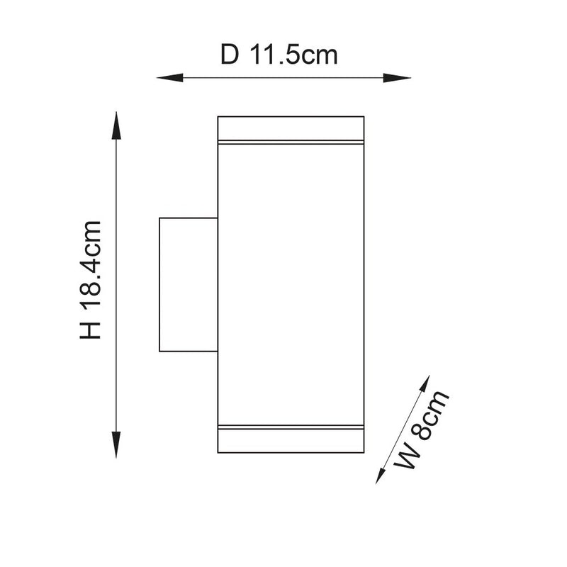 Milton 2lt Wall - 96911