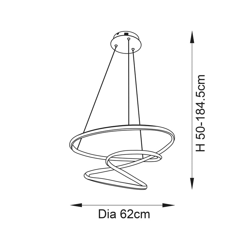 Dune 1lt Pendant - 97632