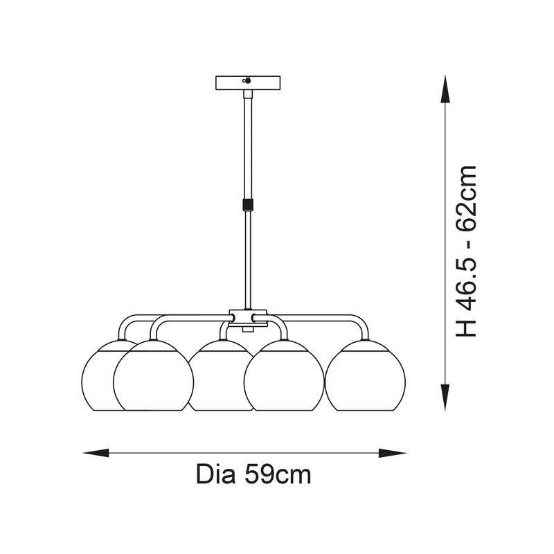 Dimple 5lt Pendant - 97972