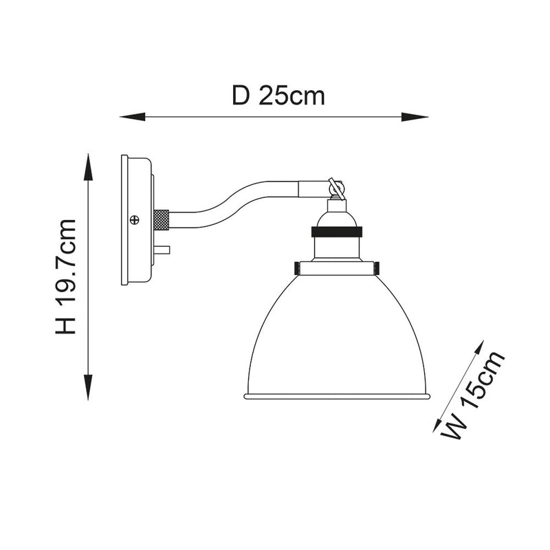 Franklin 1lt Wall - 98746