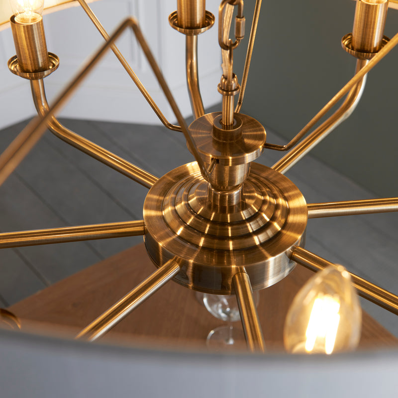 Highclere 8lt Pendant - 98938