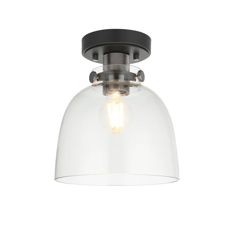 Endon 99106 Urban Flush - Smokey Grey Glass