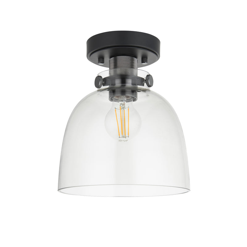 Endon 99106 Urban Flush - Smokey Grey Glass
