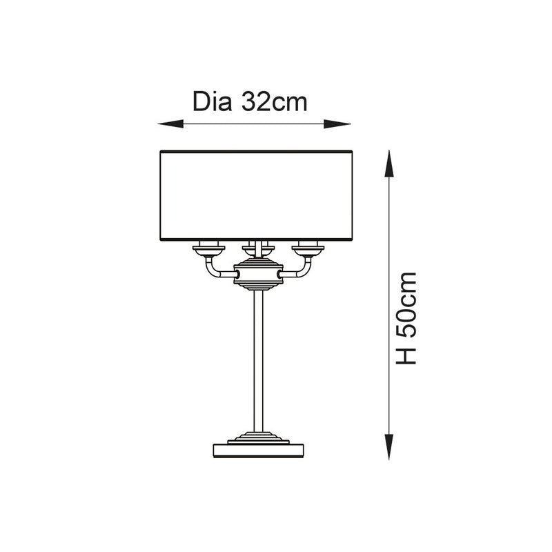 Highclere 3lt Table - 99149