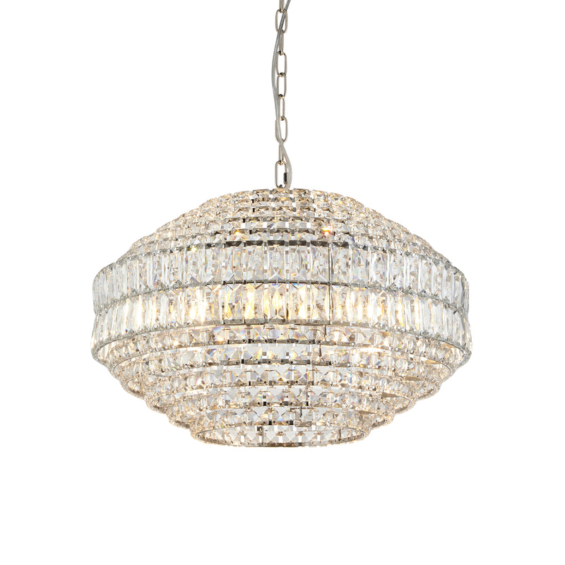 Endon 99155 Beatrice 5Lt Pendant - Chrome/Crystal