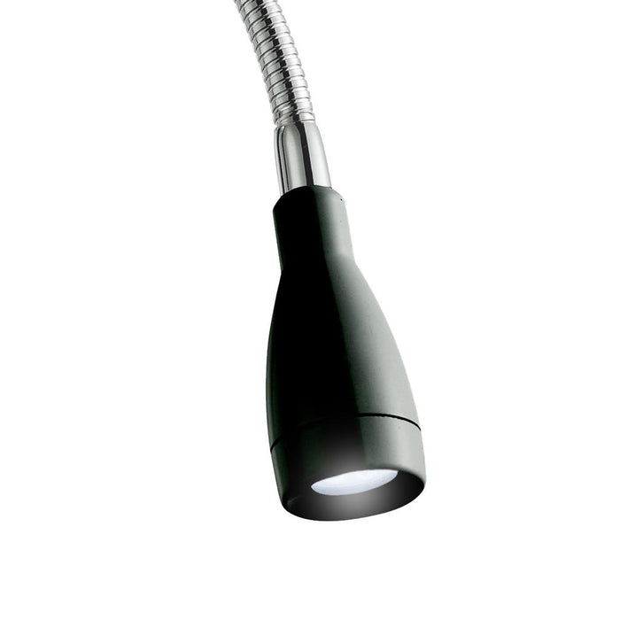Searchlight  9917BK Flexy Wall Light - Matt Black Metal