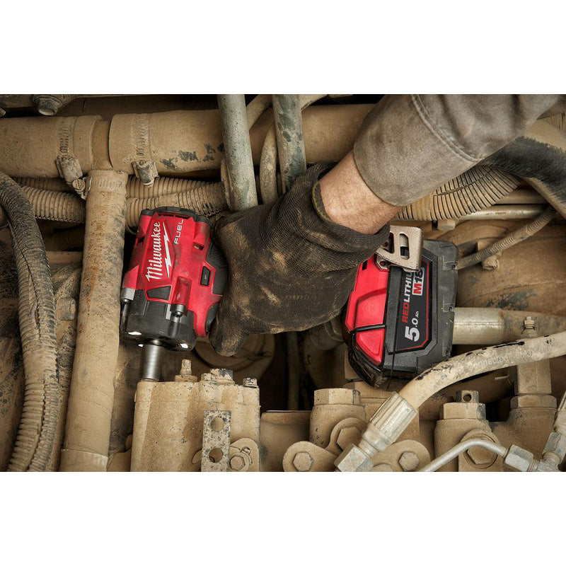 Milwaukee M18FIW2F12-0 FUEL™ Compact 1/2" Impact Wrench with Friction Ring Body Only