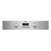 AEG BCX23101EM 59.4cm Built In Electric Single Oven - Stainless Steel - Bonus Superstore