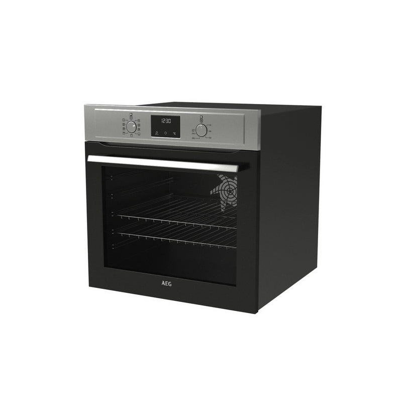 AEG BEX33501EM 59.4cm Built In Electric Single Oven - Stainless Steel