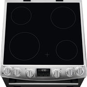 AEG CCX6530ACM 60cm Double Oven Electric Cooker with Ceramic Hob - Stainless Steel - Bonus Superstore