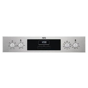 AEG DEX33111EM 59.4cm Built In Electric Double Oven - Stainless Steel - Bonus Superstore