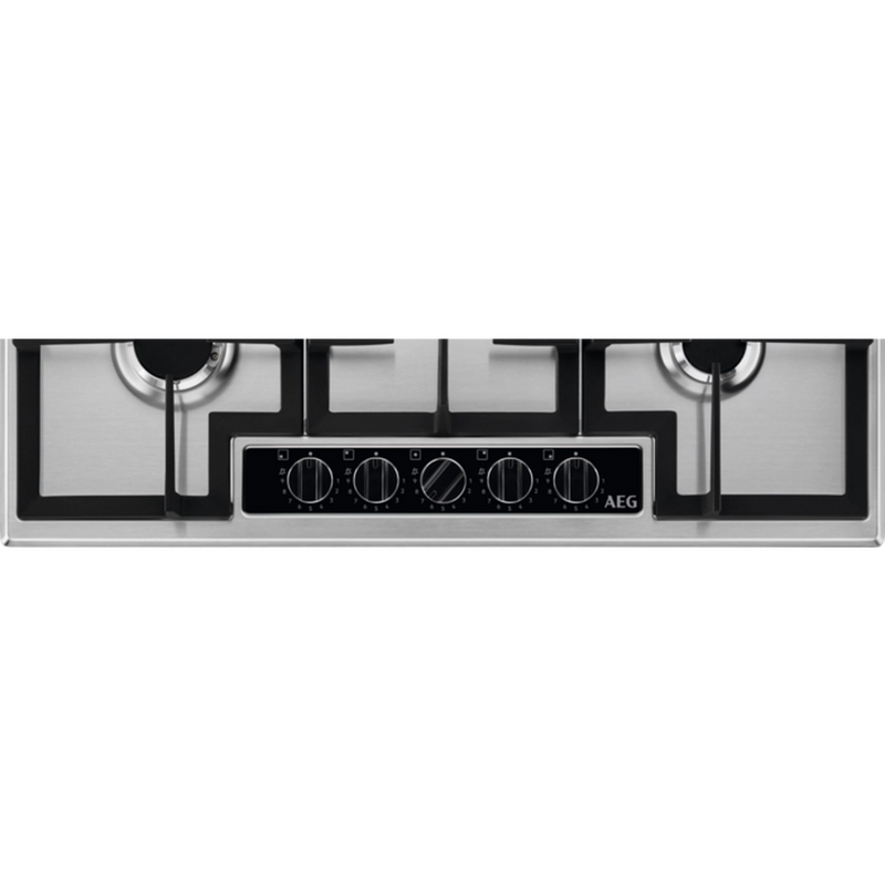 AEG HGB75420YM 75cm Gas Hob - Stainless Steel