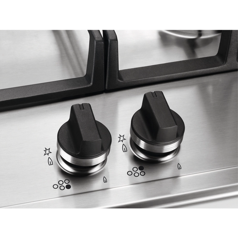 AEG HGB75420YM 75cm Gas Hob - Stainless Steel
