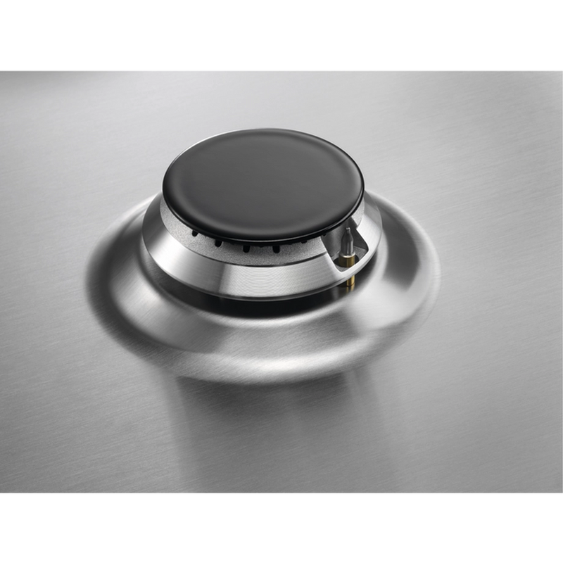 AEG HGB75420YM 75cm Gas Hob - Stainless Steel