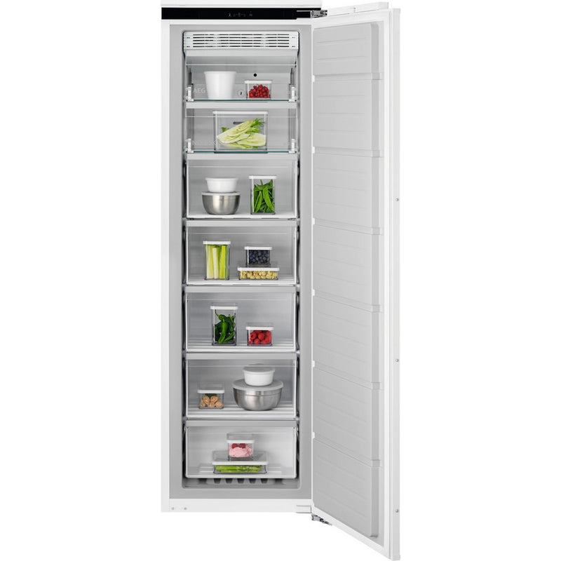 AEG NAB7N181EC Fully Integrated Upright No Frost Freezer - Fixed Hinge