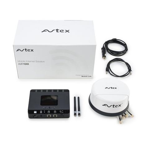 Avtex AMR104X 4G Router - Black