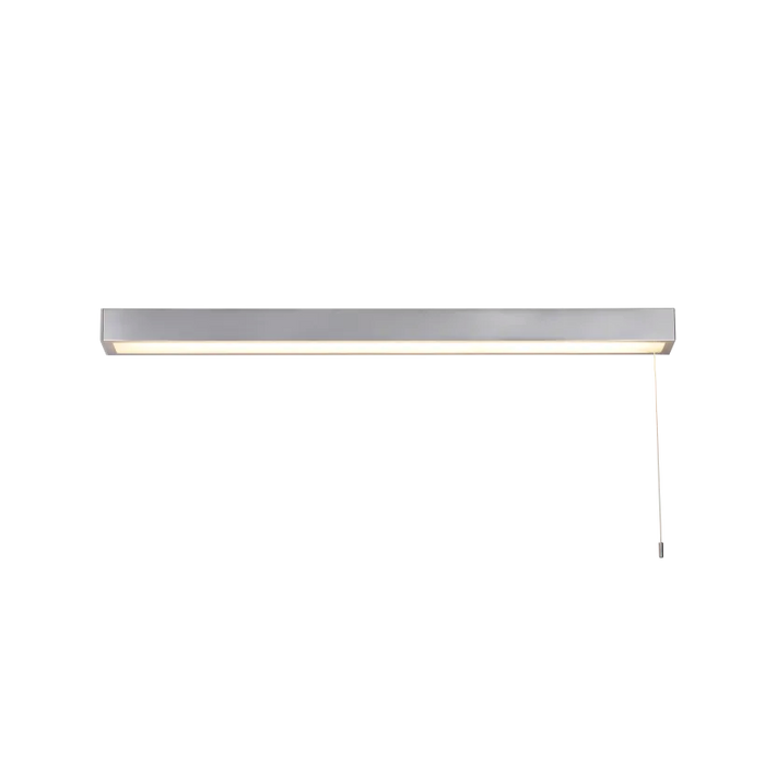 Venti-90 Polished Chrome bathroom light with pull cord