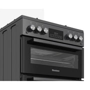 Blomberg GGRN655N 60cm Double Oven Gas Cooker with Gas Hob - Anthracite - Bonus Superstore