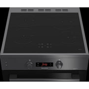Blomberg HIRN651N 60cm Double Oven Electric Cooker with Induction Hob - Anthracite - Bonus Superstore