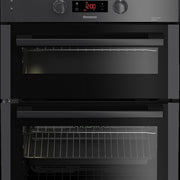 Blomberg HIRN651N 60cm Double Oven Electric Cooker with Induction Hob - Anthracite - Bonus Superstore