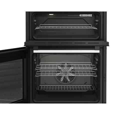 Blomberg HKRN651W 60cm Double Oven Electric Cooker with Vitroceramic Hob - White