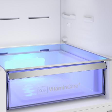 Blomberg VitaminCare+ KND24692VG 59.7cm 50/50 Total No Frost AeroActive Fridge Freezer - Graphite