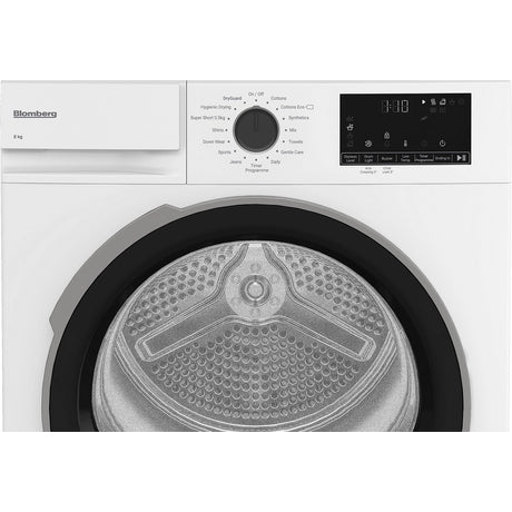 Blomberg LTA18321W 8kg Heat Pump Tumble Dryer - White - Bonus Superstore