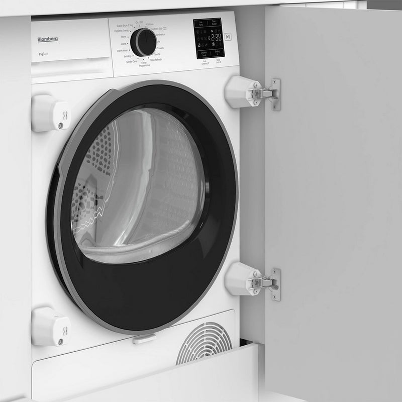 Blomberg LTDIP08310 8kg Integrated Condenser Tumble Dryer - White