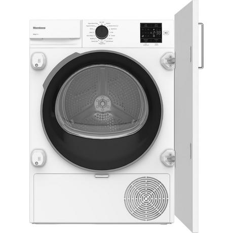 Blomberg LTDIP08310 8kg Integrated Condenser Tumble Dryer - White