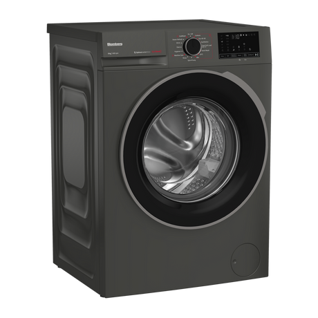 Blomberg LWA18461G 8kg 1400 Spin Washing Machine - Graphite