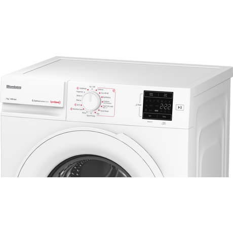Blomberg LWA27461W 7kg 1400 Spin Washing Machine - White - Bonus Superstore