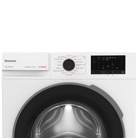 Blomberg LWA29461W 9kg 1400 Spin Washing Machine - White - Bonus Superstore