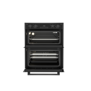 Blomberg ROTN9202DX 59.4cm Built-Under Electric Double Oven - Dark Steel - Bonus Superstore
