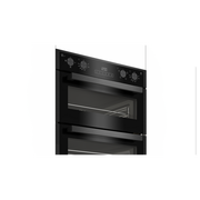 Blomberg ROTN9202DX 59.4cm Built-Under Electric Double Oven - Dark Steel - Bonus Superstore