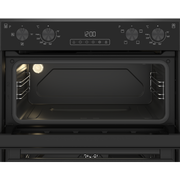 Blomberg ROTN9202DX 59.4cm Built-Under Electric Double Oven - Dark Steel - Bonus Superstore