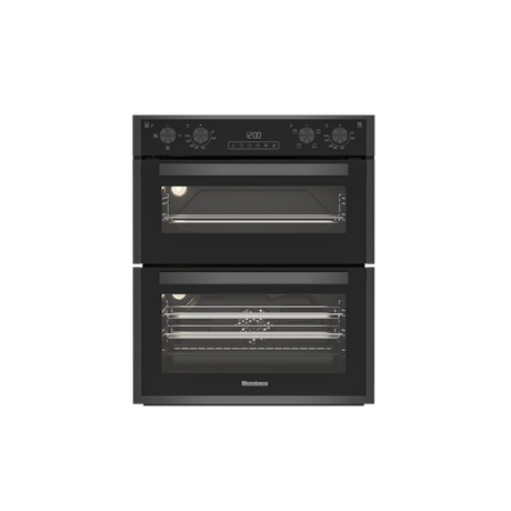 Blomberg ROTN9202DX 59.4cm Built-Under Electric Double Oven - Dark Steel - Bonus Superstore