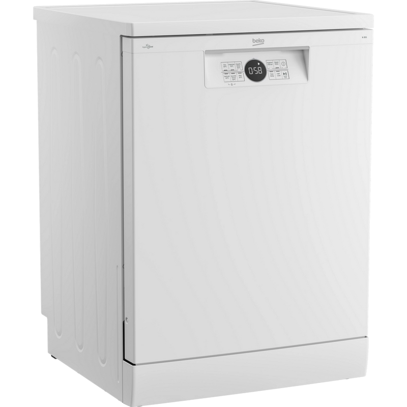 Beko BDFN26432W Full Size Dishwasher - 14 Place Settings