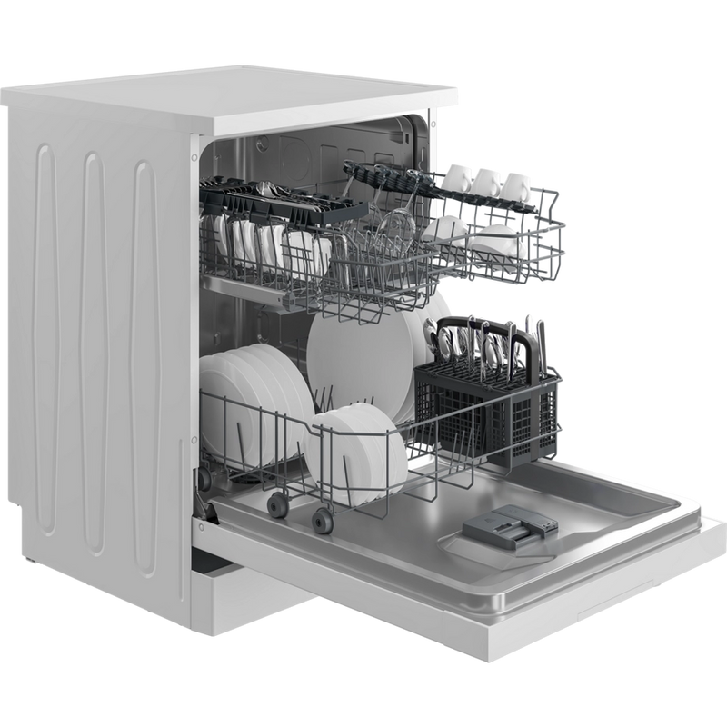 Beko BDFN26432W Full Size Dishwasher - 14 Place Settings