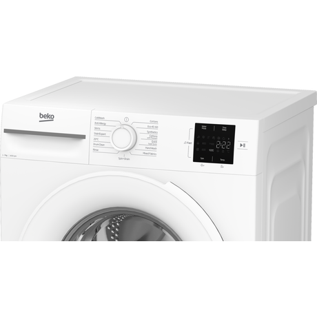 Beko BM1WU3741W 7kg 1400 Spin Washing Machine - White - Bonus Superstore