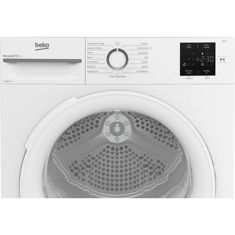 Beko BM3T3822NW 8kg Heat Pump Tumble Dryer (NI Exclusive) - White