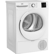 Beko BMN3T3823W 8kg Heat Pump Tumble Dryer - White - Bonus Superstore