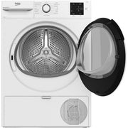 Beko BMN3T3823W 8kg Heat Pump Tumble Dryer - White - Bonus Superstore