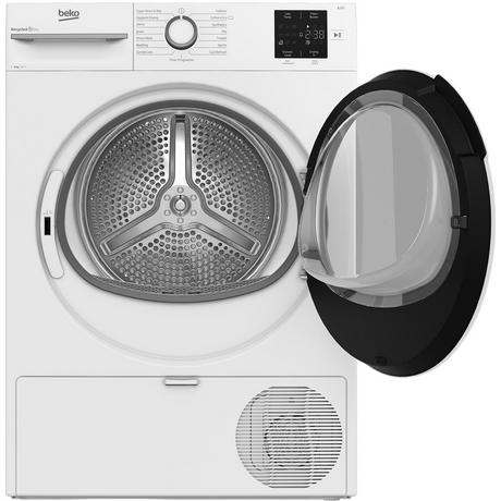 Beko BMN3T3823W 8kg Heat Pump Tumble Dryer - White - Bonus Superstore